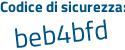 Il Codice di sicurezza è 9fZ44 continua con d7 il tutto attaccato senza spazi