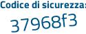 Il Codice di sicurezza è ec9 segue dff2 il tutto attaccato senza spazi