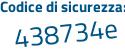 Il Codice di sicurezza è 681d poi 9c7 il tutto attaccato senza spazi