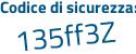 Il Codice di sicurezza è 97912 continua con Z2 il tutto attaccato senza spazi