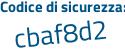 Il Codice di sicurezza è d continua con 416Za8 il tutto attaccato senza spazi