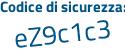 Il Codice di sicurezza è 48 continua con 9edd2 il tutto attaccato senza spazi