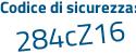 Il Codice di sicurezza è 2af494b il tutto attaccato senza spazi