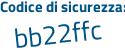 Il Codice di sicurezza è 1c9d poi 74c il tutto attaccato senza spazi