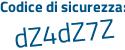 Il Codice di sicurezza è c83d continua con 4da il tutto attaccato senza spazi