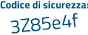 Il Codice di sicurezza è 888 poi 5ea2 il tutto attaccato senza spazi