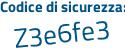 Il Codice di sicurezza è f5 poi 1265c il tutto attaccato senza spazi