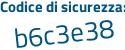 Il Codice di sicurezza è 7d poi 15cc6 il tutto attaccato senza spazi