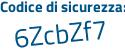 Il Codice di sicurezza è 233 segue ebb4 il tutto attaccato senza spazi