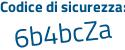 Il Codice di sicurezza è 82a1 segue 96f il tutto attaccato senza spazi
