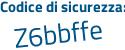 Il Codice di sicurezza è a39ca continua con 6c il tutto attaccato senza spazi