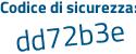 Il Codice di sicurezza è f continua con e41232 il tutto attaccato senza spazi