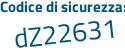 Il Codice di sicurezza è bZ poi 8bZ11 il tutto attaccato senza spazi