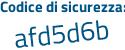 Il Codice di sicurezza è 189 poi 56Zd il tutto attaccato senza spazi