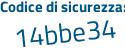 Il Codice di sicurezza è c segue ba4fZ3 il tutto attaccato senza spazi