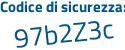 Il Codice di sicurezza è 7 poi f4f7fb il tutto attaccato senza spazi