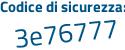 Il Codice di sicurezza è c9ff7 poi 7f il tutto attaccato senza spazi