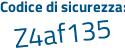 Il Codice di sicurezza è 145e poi 7b9 il tutto attaccato senza spazi