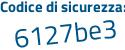 Il Codice di sicurezza è ceae2d7 il tutto attaccato senza spazi