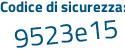 Il Codice di sicurezza è 429fb6c il tutto attaccato senza spazi