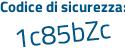 Il Codice di sicurezza è 2 poi 73Za13 il tutto attaccato senza spazi