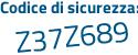 Il Codice di sicurezza è 9c56a73 il tutto attaccato senza spazi