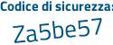 Il Codice di sicurezza è 62853 continua con 3Z il tutto attaccato senza spazi