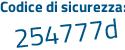 Il Codice di sicurezza è cZf continua con 86c3 il tutto attaccato senza spazi