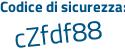 Il Codice di sicurezza è cec segue Z56b il tutto attaccato senza spazi