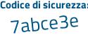 Il Codice di sicurezza è 414cc continua con 9a il tutto attaccato senza spazi