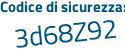 Il Codice di sicurezza è c5bb continua con Z7c il tutto attaccato senza spazi