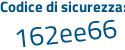 Il Codice di sicurezza è 2 continua con 7ZZe45 il tutto attaccato senza spazi