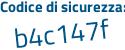 Il Codice di sicurezza è 29b4cde il tutto attaccato senza spazi