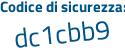 Il Codice di sicurezza è 227c97d il tutto attaccato senza spazi