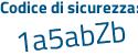 Il Codice di sicurezza è 2 continua con d97cb6 il tutto attaccato senza spazi