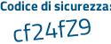 Il Codice di sicurezza è 2e274ac il tutto attaccato senza spazi