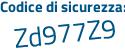 Il Codice di sicurezza è 2aac3d7 il tutto attaccato senza spazi