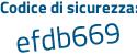 Il Codice di sicurezza è 2766889 il tutto attaccato senza spazi