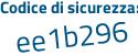 Il Codice di sicurezza è 894d6 continua con 2d il tutto attaccato senza spazi