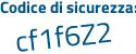 Il Codice di sicurezza è 457 segue b92d il tutto attaccato senza spazi