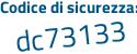 Il Codice di sicurezza è 179Z poi e7Z il tutto attaccato senza spazi