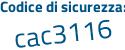 Il Codice di sicurezza è b2Z9fc7 il tutto attaccato senza spazi