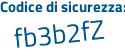 Il Codice di sicurezza è dZb continua con f29c il tutto attaccato senza spazi