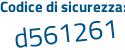 Il Codice di sicurezza è ad segue fae37 il tutto attaccato senza spazi