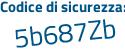 Il Codice di sicurezza è e9599 continua con d1 il tutto attaccato senza spazi