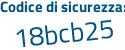 Il Codice di sicurezza è 678 segue 9bc4 il tutto attaccato senza spazi