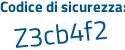 Il Codice di sicurezza è 59bda segue ad il tutto attaccato senza spazi