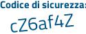 Il Codice di sicurezza è 71d93ac il tutto attaccato senza spazi