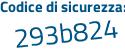 Il Codice di sicurezza è 48 continua con 91b74 il tutto attaccato senza spazi