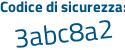 Il Codice di sicurezza è ff segue 47b17 il tutto attaccato senza spazi
